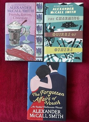 Alexander McCall Smith 1st Editions: Isabel Dalhousie series x3 Books. VGC