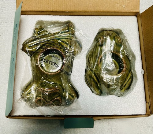 NIB PARTYLITE Pair of Floating Frogs Votive Candle Holders #P7599 Ceramic NEW - Picture 16 of 24