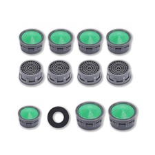 YiiSeeJo 20 Pcs Faucet Aerator 2.2 GPM, Insert Aerators Green