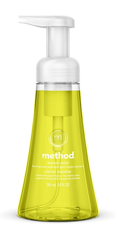 Method Foaming Hand Wash, Lemon Mint, 10 Ounce