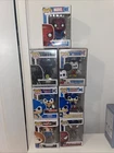 Funko pop Vinyl Lot (Sonic, Spider-Man, Matrix, Mickey Mouse, Chucky)