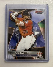 2025 Bowman's Best Brice Matthews TP-18 Black Refractor /10 Houston Astros