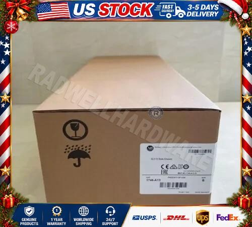 AB 1746-A13 SER B SLC 500 13 Slots PLC Chassis Rack 1746A13 New Sealed