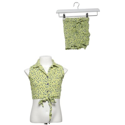 Keep Fun, Set, Größe: 116, Viskose, Gelb/Blau, Blumen #IOE