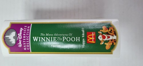 Variety of Disney McDonalds Figurines Masterpiece Collection 1996 Mini VHS case - Picture 34 of 35