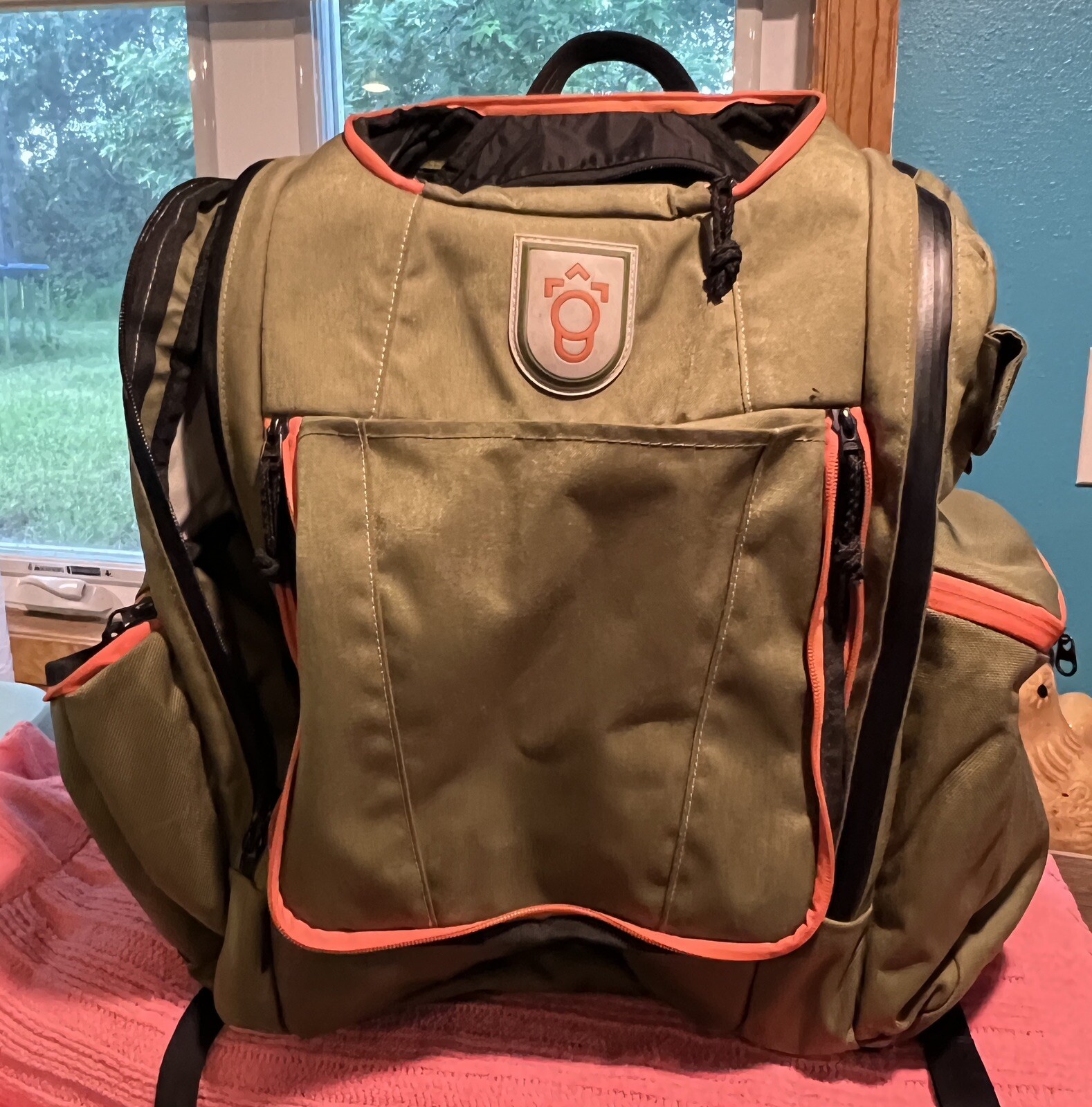 Squatch Legend 1.0 Disc Golf Bag Backpack With cooler See pics eBay