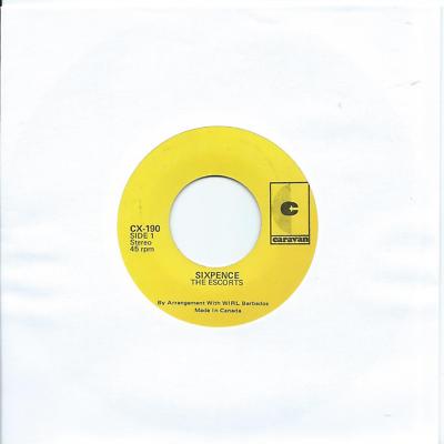 Escorts:Sixpence/Loving Feeling:Caravan:Calypso Soul