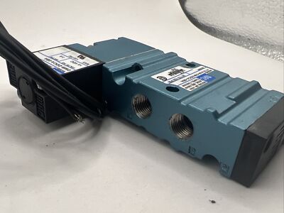 MAC 411A-A0A-DM-DDCA-0BA Solenoid Valve 12VDC Coil DMB-DDCA-OBA Used