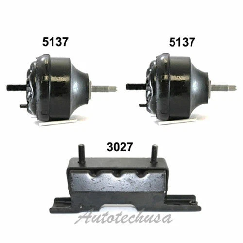 Motor y transmisión. Montaje 3 piezas M1047 02-09 para Trailblazer Envoy 04-07 Buick Rainer Foto 2 de 3