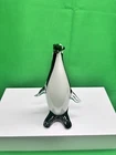 Vintage MURANO Large Tall Art Glass Penguin Vetri Di Figurine Italy Unique 9"