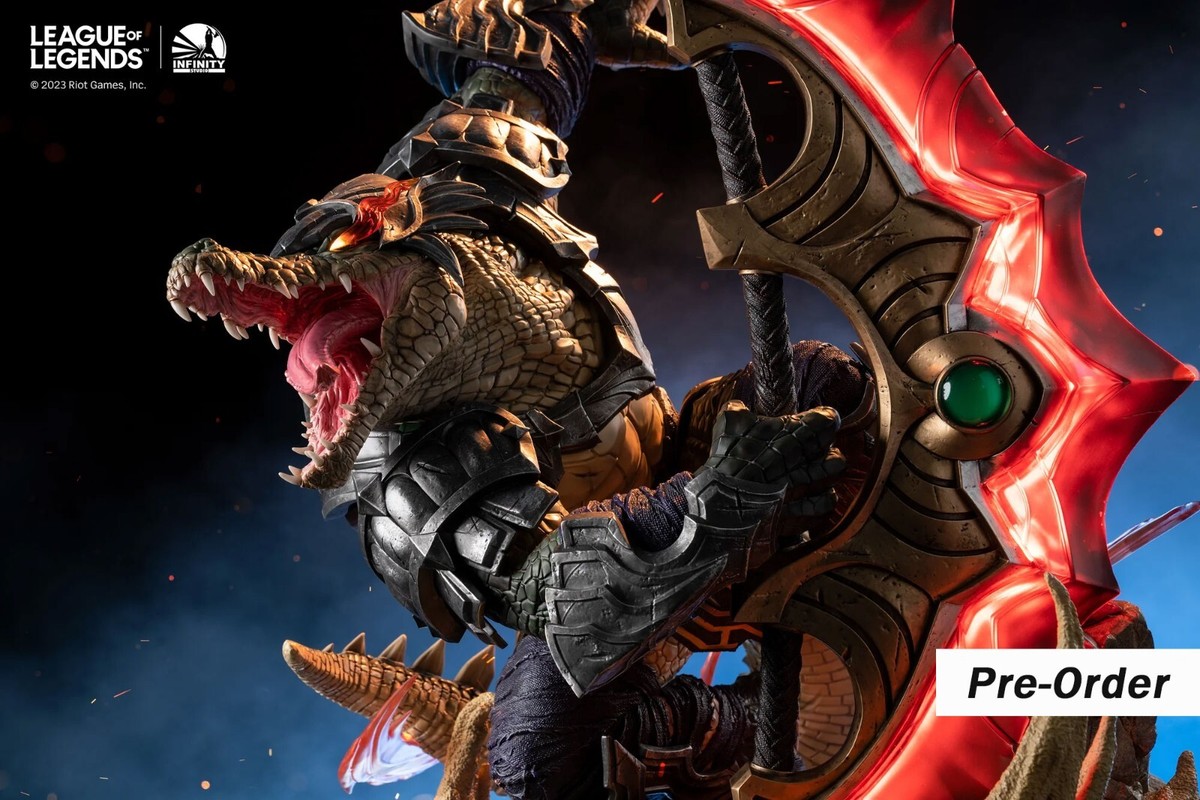 LOL INFINITY RIOT レネクトン スタチュー フィギュア LOL INFINITY RIOT レネクトン スタチュー フィギュア - メルカリ