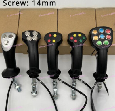 1PCS Excavator Parts Button Joystick Handle Glue Gear For Agricultural Harvester