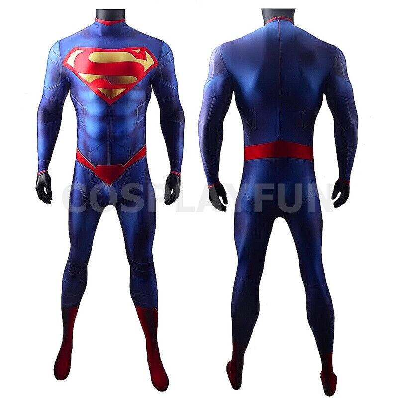 Man of Steel SUPERMAN Costume for Men – ME SUPERHERO