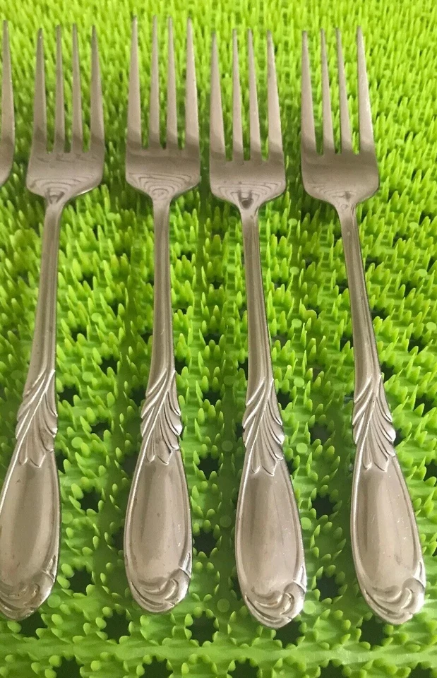  Обеденные вилки Hanford Forge DANUBE из нержавеющей стали 7 HF столовые приборы 12AG - Изображение 2 из 4