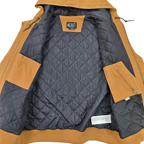 Carhartt Active Workwear Giacca Foderata Trapuntata Marrone Uomo XL - Foto 9 di 9