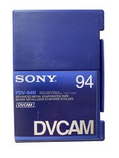 DVCAM SONY PDV-94N Didital Video Cassette - New, old stock. Metal formula tape