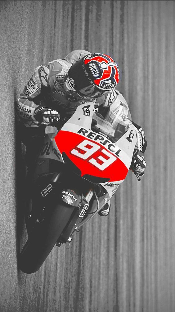 Toile moto de course 50x70 cm - Tableau déco mécanique moderne pour chambre d'ado ou bureau