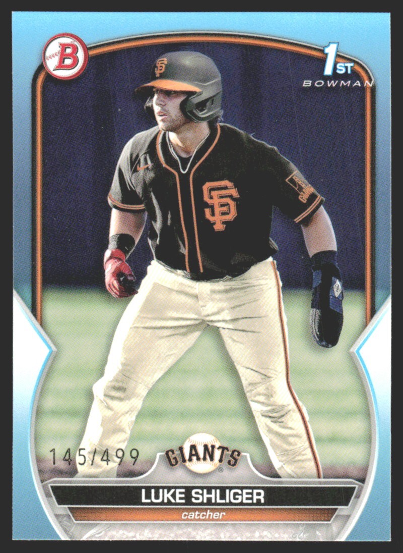 2023 Bowman Draft Sky Blue /499 Luke Shliger #BD-47 GS1 | eBay