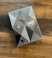 Black JAQK Limited Edition Playing Cards Deck By Theory 11 Brand New Rare 💎