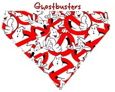 Ghostbusters Dog Bandana, Over the Collar dog bandana, Dog collar bandana movie
