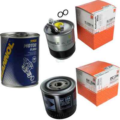 MAHLE / KNECHT Inspektionspaket Filter Set SCT Motor Flush Motorspülung 11598517