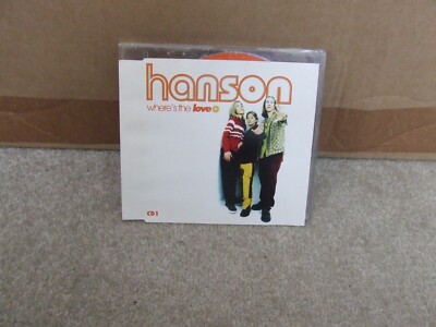 CD SINGLE HANSON WHERES THE LOVE 4 TRACK 5749052 1997