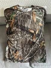 Realtree Men's Camo T Shirt Size Medium Short Sleeve Camouflage Hunting Cooling