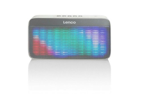 Lenco Bluetooth Lautsprecher Speaker Boxen LED RGB Licht Musikbox Wireless Handy - Afbeelding 4 van 9