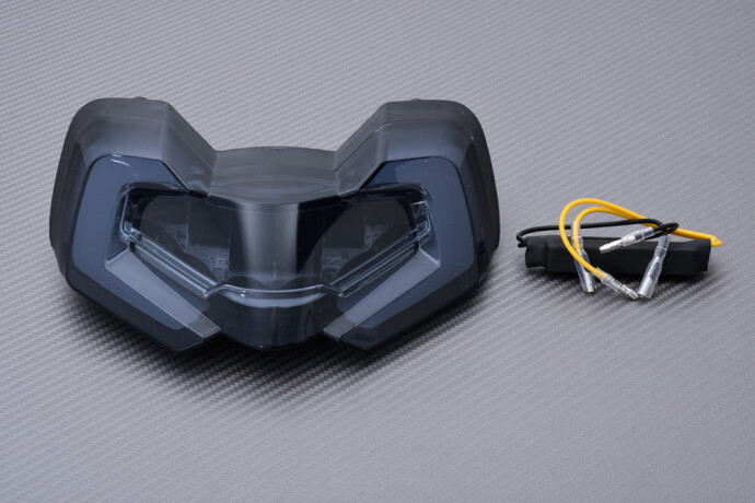 Feu arrière LED fumé avec clignotants pour Ducati Multistrada V4