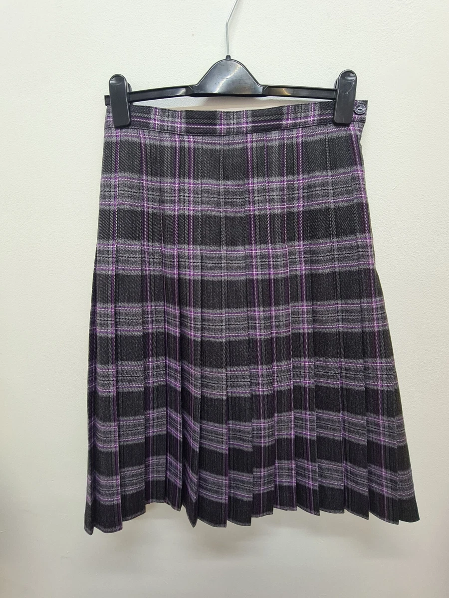 Jupe Midi EWM Honor Milburn Cottagecore à Fleurs - Gris/Rose/Blanc Taille 12