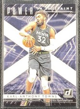 2021-22 Donruss Basketball Karl Anthony Towns Power In The Paint #5 Timberwolves