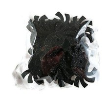 Halloween Wood Glitter Spider Stickers Shapes