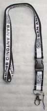 NBA San Antonio Spurs Disconnect Disconnecting LANYARD KEY CHAIN Ring NEW