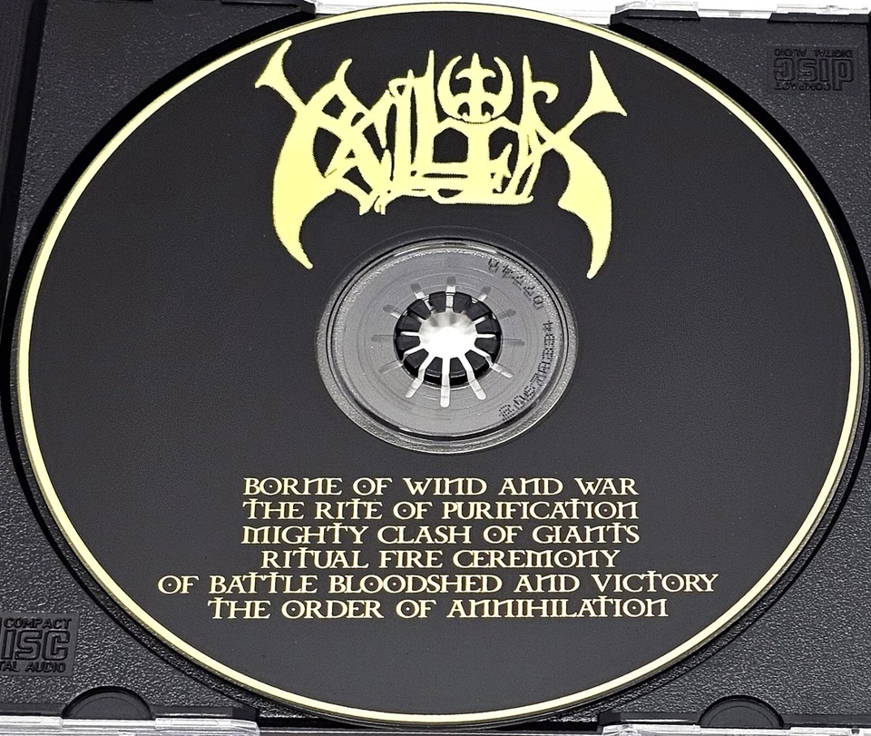 Rellik Blessed By The Gods With Fire CDr 2003 Chicago Death Metal Demo RARE Foto 4 de 4