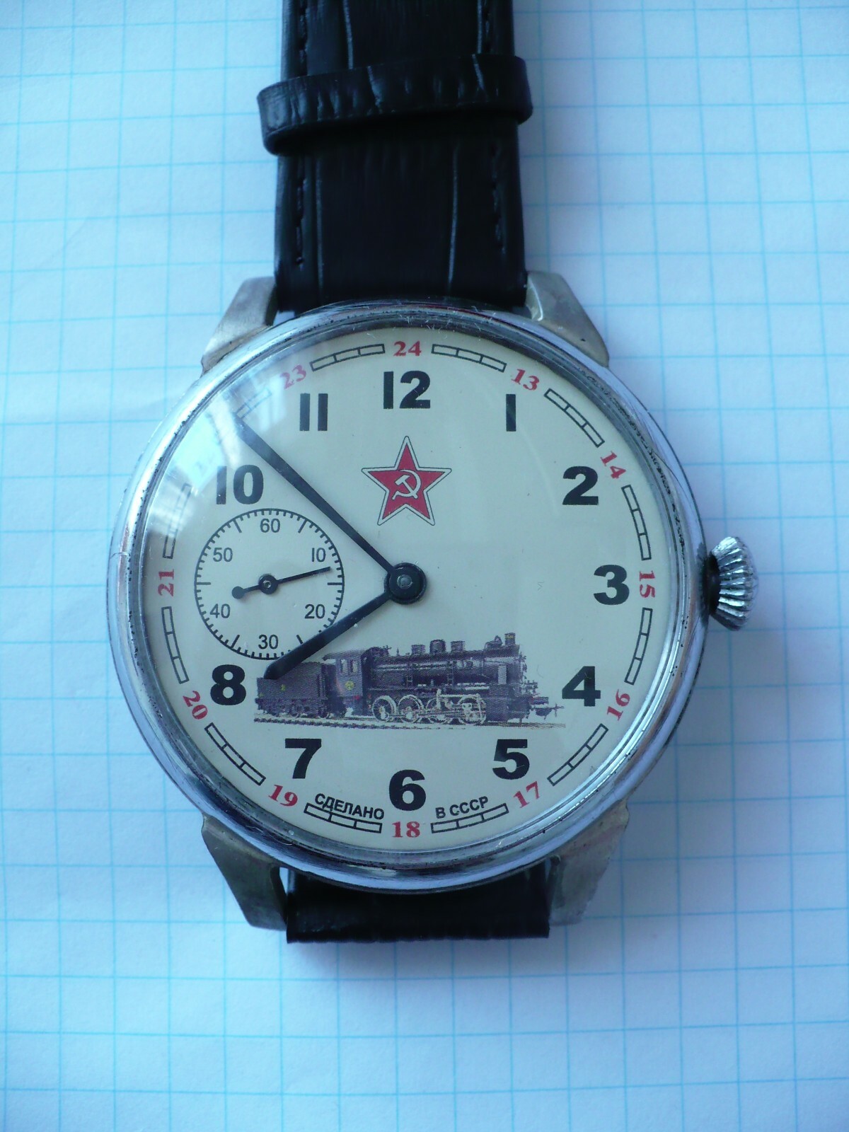 Vintage wrist watch, made in the USSR, partial restoration — image 4