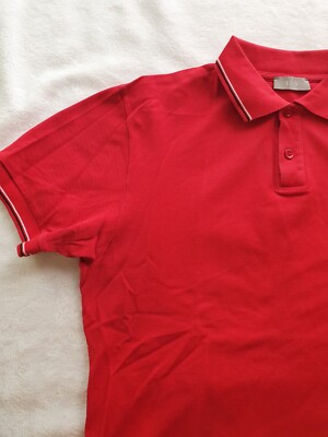 DIOR HOMME　03SS 　シャツ　レッド Dior Homme 2007 by Hedi Slimane Red BEE Polo Proto type size Large
