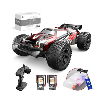 DEERC 9206E DIY Extra Shell 1:10 Scale Large RC Cars,48+ KM/H Hobby Grade Hig...