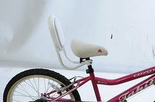 SADDLE BACK SUPPORT SPECIAL NEEDS DISABILITY AID FOR CHILDS BIKE OR TRIKE WHITE