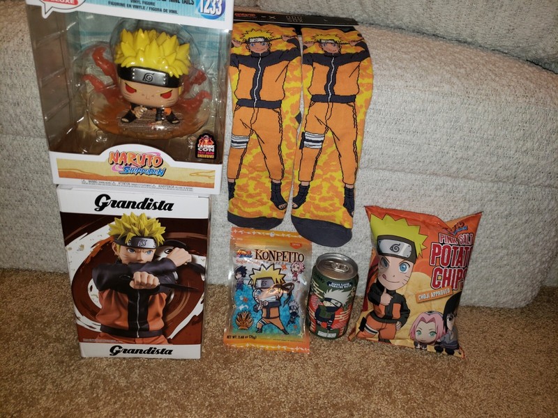 Naruto Comic Con Funko  & Naruto Lot Of Figures And Extras