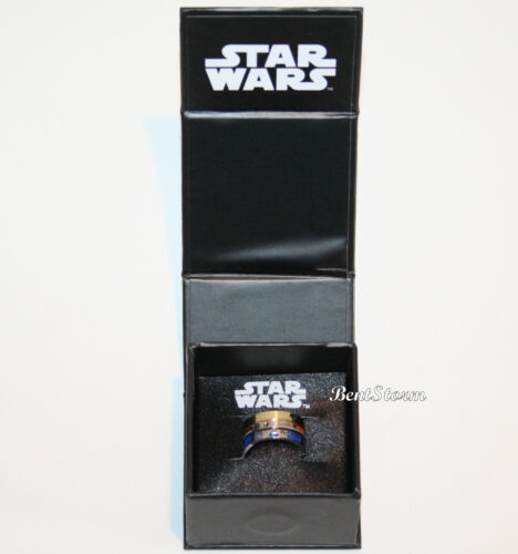 Anillo Disfraz Apilable Star Wars Droides Robots TALLA 7 BB8 R2D2 C3PO NUEVO En Caja - Imagen 2 de 6