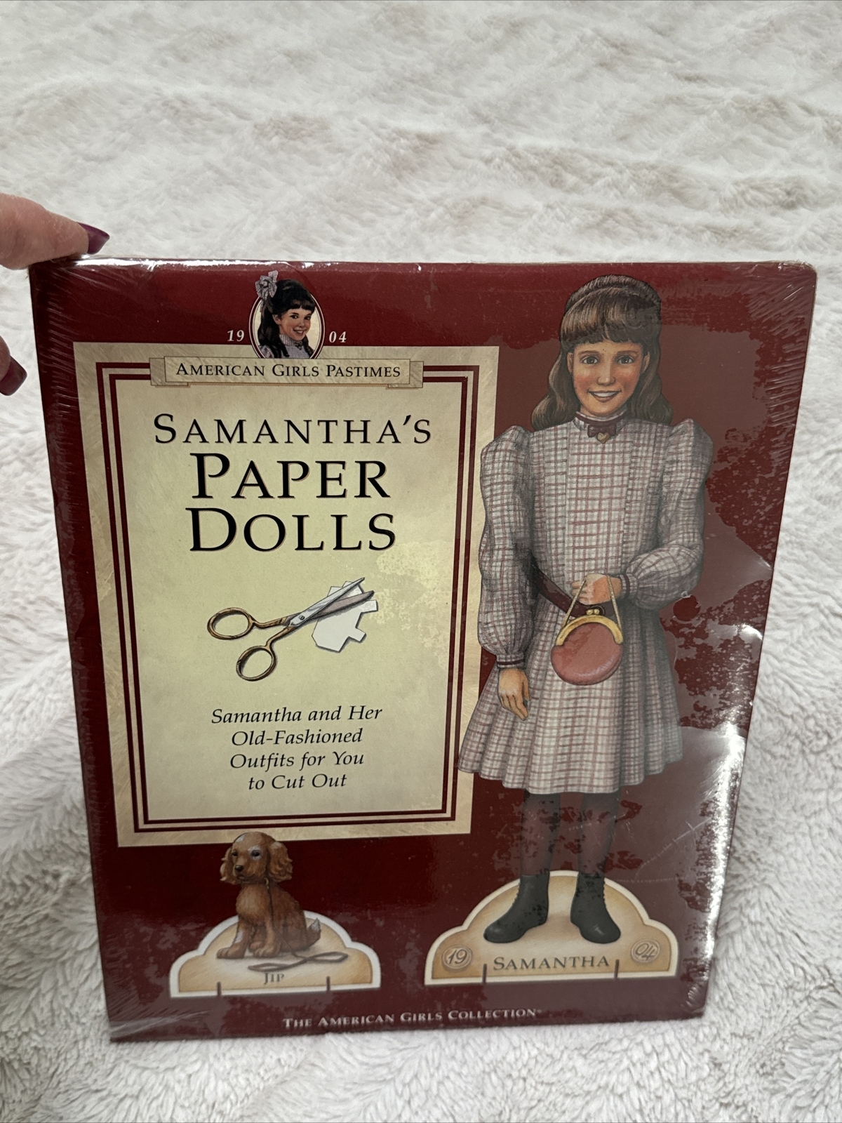 American Girl Samantha Pleasant Company Paper Dolls New In Package Retired