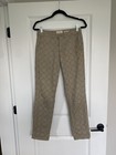 Anthropologie Chino Relaxed Fit Embroidered Chino Cotton Pants size 26/2 — photo 2