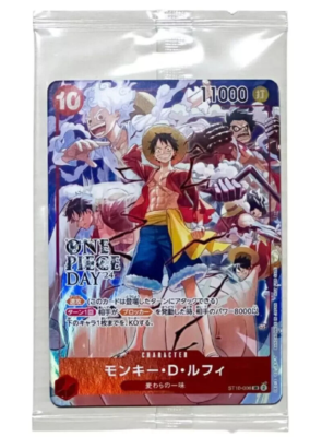 SEALED] Monkey D Luffy SR ST10-006 PROMO ONE PIECE DAY 24 Event 