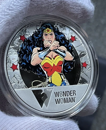 2021 Niue Wonder Woman Limited Edition 1 oz Silver Proof Coin