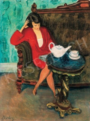 Breakfast Art Print Robert Berény 1928 Hungarian Avant-Garde Modernism