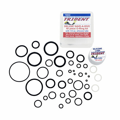 Trident Deluxe Save A Dive 40 Piece O-Ring Kit