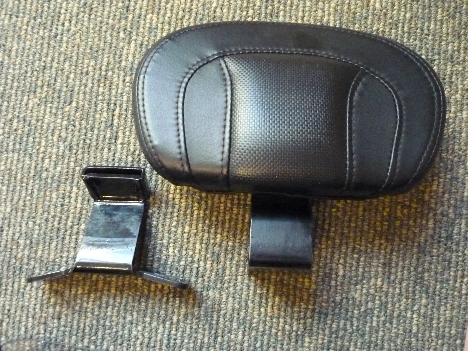 Harley Davidson Bad Boyz Cyclez Custom CVO RIDER BACKREST PAD, Touring