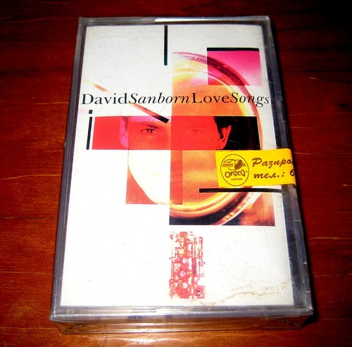 David Sanborn Love Songs Made in Bulgaria cassette Bulgarian Edition 1995 New - Picture 1 of 4