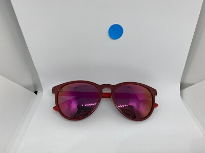 Knockaround Mai Tai red Unisex Sunglasses Polarized 55-19-140