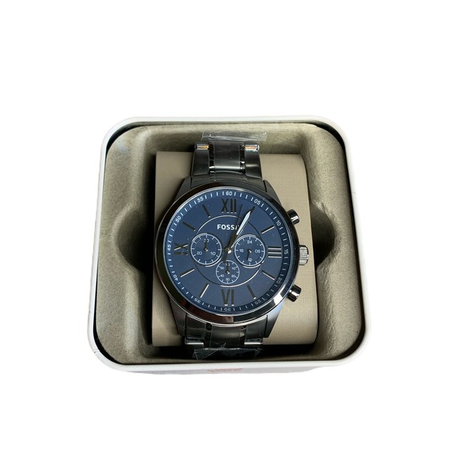 flynn sport chronograph silver stainless steel watch